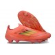 adidas F50+ Sans Lacets FG Orange Jaune