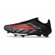 adidas F50+ Sans Lacets FG Noir Rouge