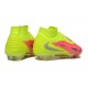 Nike Phantom 6 Elite High FG Neuf Rose Jaune