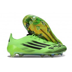 adidas Crampons F50 Elite FG Vert Noir