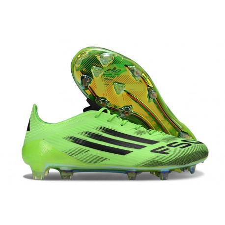 adidas Crampons F50 Elite FG Vert Noir