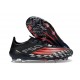 adidas Crampons F50 Elite FG Noir Rouge