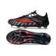 adidas Crampons F50 Elite FG Noir Rouge