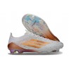 adidas Crampons F50 Elite FG Blanc Or