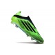 adidas F50 Elite Laceless FG Nouvelles Vert Noir