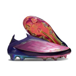 adidas F50 Elite Laceless FG Lamine Yamal Violet Unity Blanc Ftwr Citron Lucide