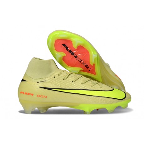 Crampons de Foot Nike Mercurial Superfly X Elite FG Jaune