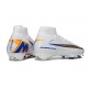Crampons de Foot Nike Mercurial Superfly X Elite FG Blanc Or