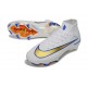 Crampons de Foot Nike Mercurial Superfly X Elite FG Blanc Or