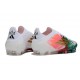 adidas Crampons F50 Elite FG Blanc Rose Vert Or