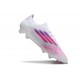 adidas Crampons F50 Elite FG Blanc Ftwr Rose Lucide