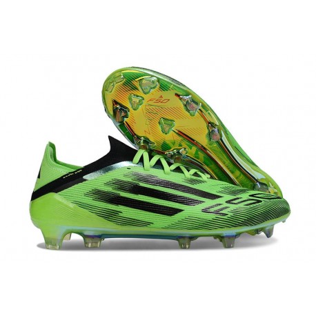 adidas Crampons F50 Elite FG Vert Noir
