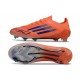 adidas Crampons F50 Elite FG Beam Orange Bleu Lucide Blanc Ftwr