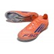 adidas Crampons F50 Elite FG Beam Orange Bleu Lucide Blanc Ftwr