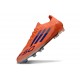 adidas Crampons F50 Elite FG Beam Orange Bleu Lucide Blanc Ftwr