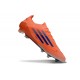 adidas Crampons F50 Elite FG Beam Orange Bleu Lucide Blanc Ftwr