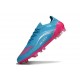 adidas Crampons F50 Elite FG X MESSI Aqua Flash Rose Lucide Cyan Lucide