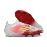 adidas Crampons F50 Elite FG Blanc Rouge Or