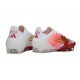 adidas Crampons F50 Elite FG Blanc Rouge Or