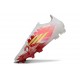 adidas Crampons F50 Elite FG Blanc Rouge Or
