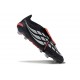 Adidas Predator 26 Foldover Tongue Elite FG Noir Blanc Rouge