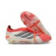 Adidas Predator 26 Foldover Tongue Elite FG Rouge Lucide Noir Blanc Ftwr