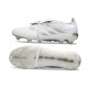 Adidas Predator 26 Foldover Tongue Elite FG Blanc Argent