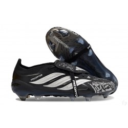 Adidas Predator 26 Foldover Tongue Elite FG Noir Argent