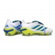 Adidas Predator 26 Foldover Tongue Elite FG Blanc Bleu Jaune