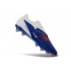 Crampons Nike Phantom 6 Elite Low FG Bleu Rapide Blanc