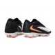 Crampons Nike Phantom 6 Elite Low FG Blanc Noir Orange