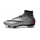 2016 Chaussures Nike Mercurial Superfly FG CR 500 Argenté Gris Noir Rouge