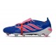 Adidas Predator 26 Foldover Tongue Elite FG Bleu Rapide Rose Explosif