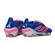 Adidas Predator 26 Foldover Tongue Elite FG Bleu Rapide Rose Explosif