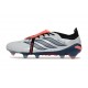 Adidas Predator 26 Foldover Tongue Elite FG Gris Rouge Noir