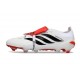 Adidas Predator 26 Foldover Tongue Elite FG Blanc Rouge Noir