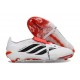 Adidas Predator 26 Foldover Tongue Elite FG Blanc Rouge Noir