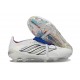 Adidas Predator 26 Foldover Tongue Elite FG Blanc Argent
