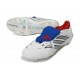 Adidas Predator 26 Foldover Tongue Elite FG Blanc Argent