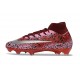 Nike Mercurial Superfly 10 Elite FG Nouvelles Safari Rouge Argent