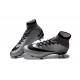 2016 Chaussures Nike Mercurial Superfly FG CR 500 Argenté Gris Noir Rouge