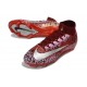 Nike Mercurial Superfly 10 Elite FG Nouvelles Safari Rouge Argent