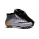 2016 Chaussures Nike Mercurial Superfly FG CR7 500 Argenté Gris Noir Or