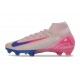 Nike Mercurial Superfly 10 Elite FG Nouvelles Rose Bleu