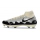 Nike Mercurial Superfly 10 Elite FG Nouvelles Blanc Argent Noir