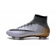 2016 Chaussures Nike Mercurial Superfly FG CR7 500 Argenté Gris Noir Or