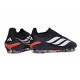 Crampons Adidas Predator 26 Elite FG Neuf Noir Blanc Rouge