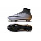 2016 Chaussures Nike Mercurial Superfly FG CR7 500 Argenté Gris Noir Or