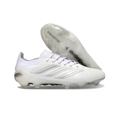 Crampons Adidas Predator 26 Elite FG Neuf Blanc