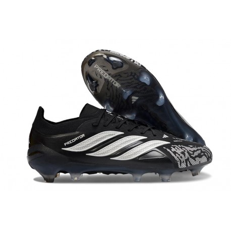 Crampons Adidas Predator 26 Elite FG Neuf Noir Blanc